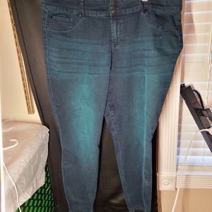 Torrid size 24 seamist ombre jegging